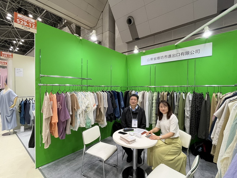 公司參加日本東京時尚產業(yè)展-日本時裝展